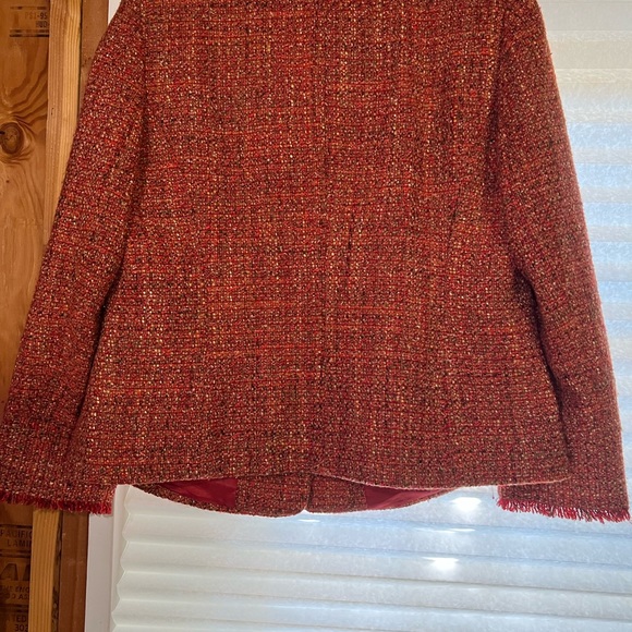 Alfani lined wool Jacket size 14 W - Picture 3 of 5